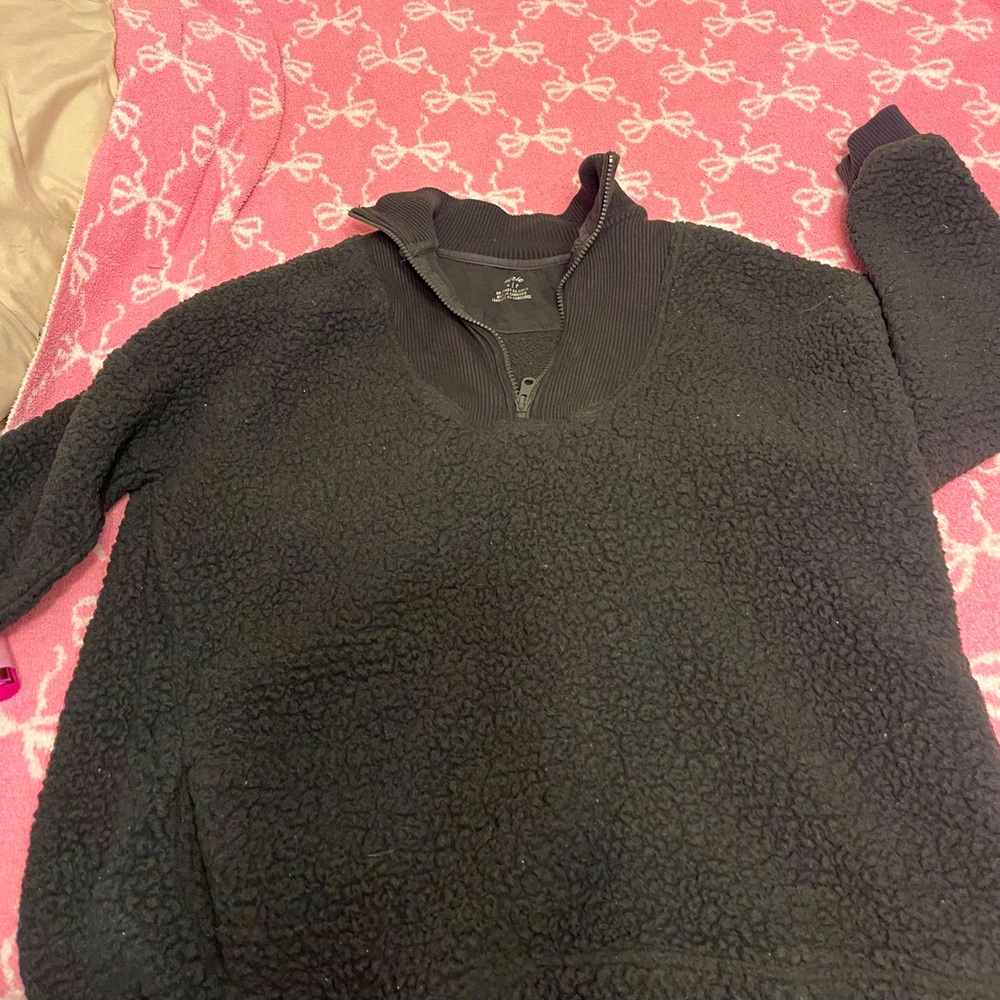 Aerie Black V-Neck Women's Sweater